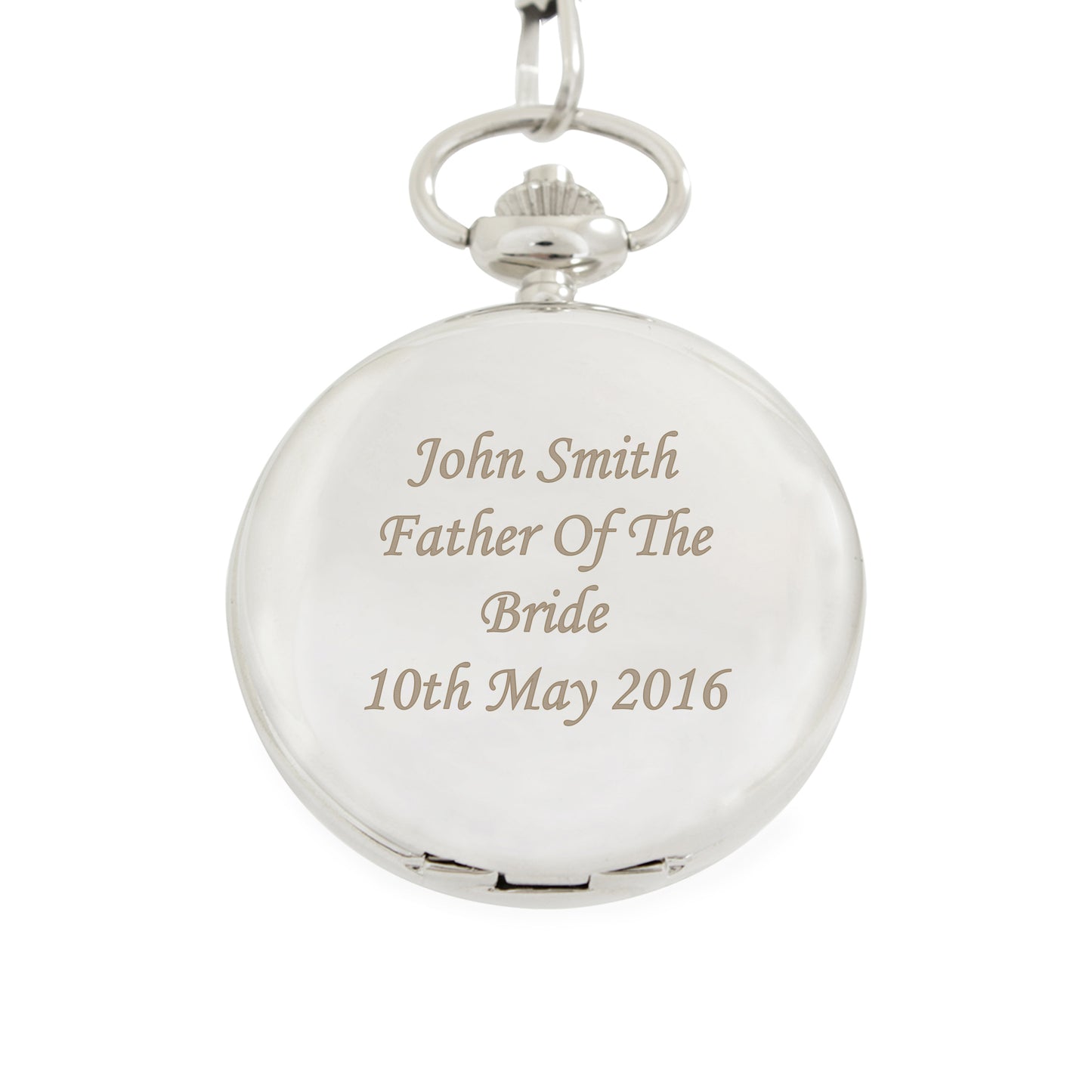 Personalised Pocket Fob Watch - MK&JD Gifts
