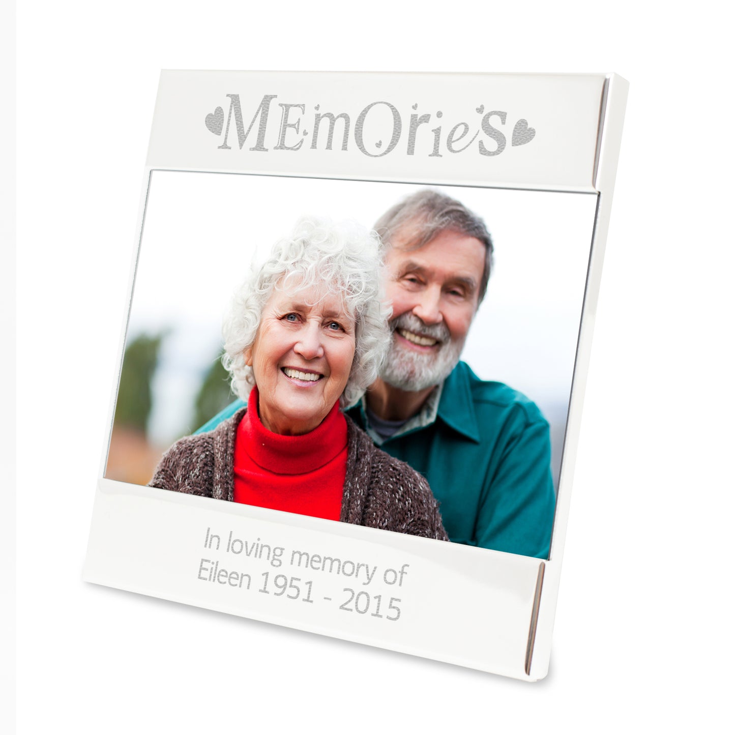 Personalised Silver Memories 6x4 Photo Frame - MK&JD Gifts