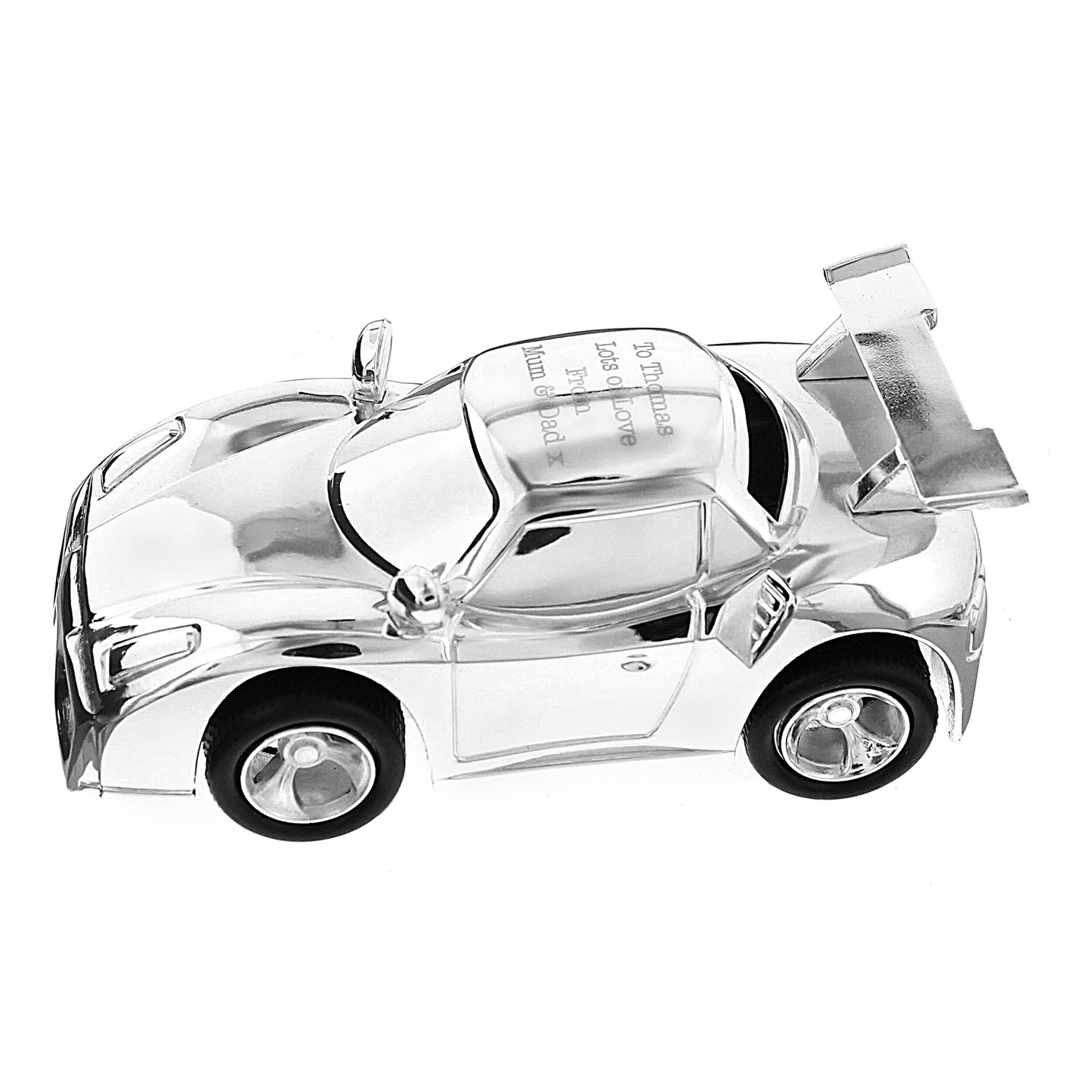 Personalised Racing Car Money Box - MK&JD Gifts