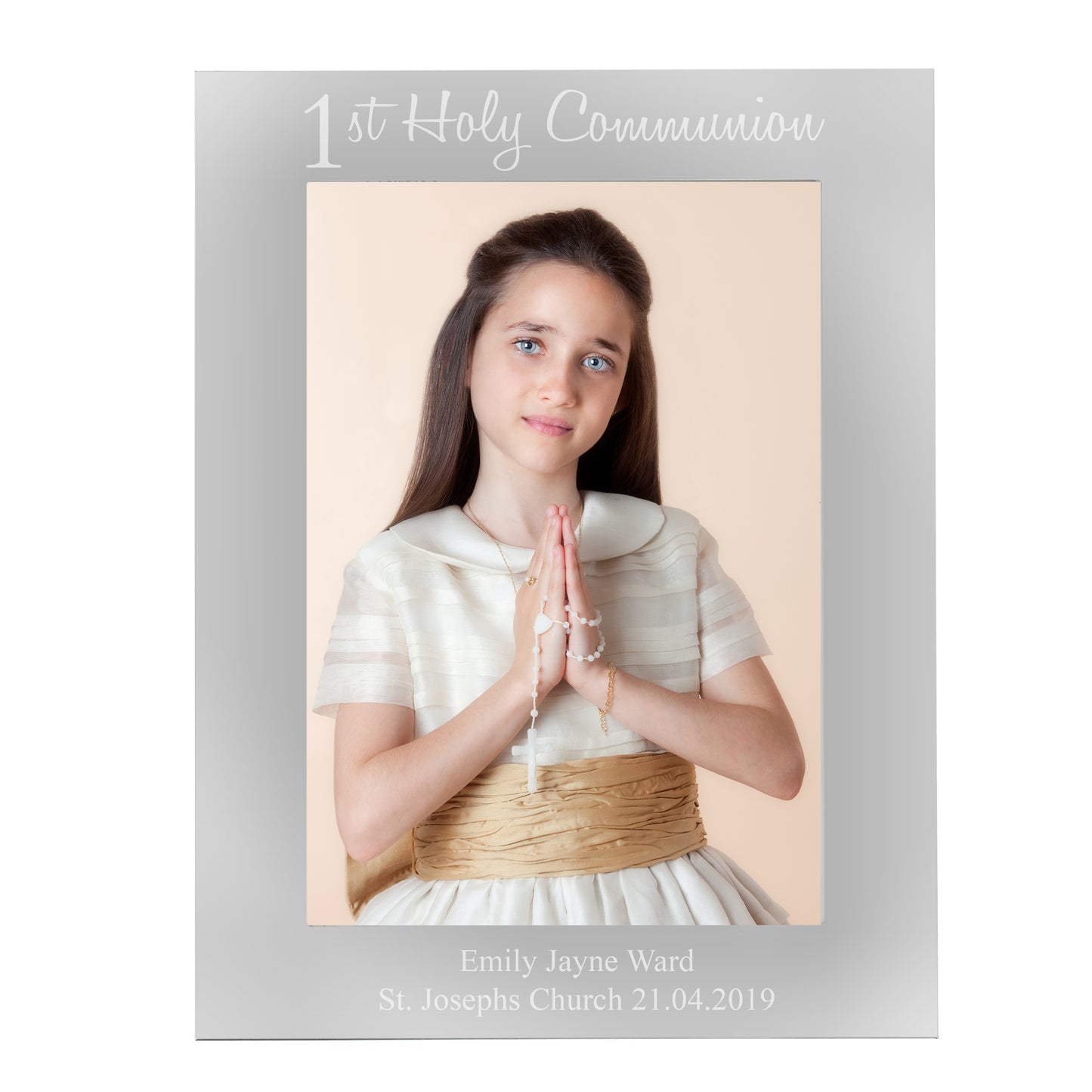 Personalised First Holy Communion 5x7 Photo Frame - MK&JD Gifts