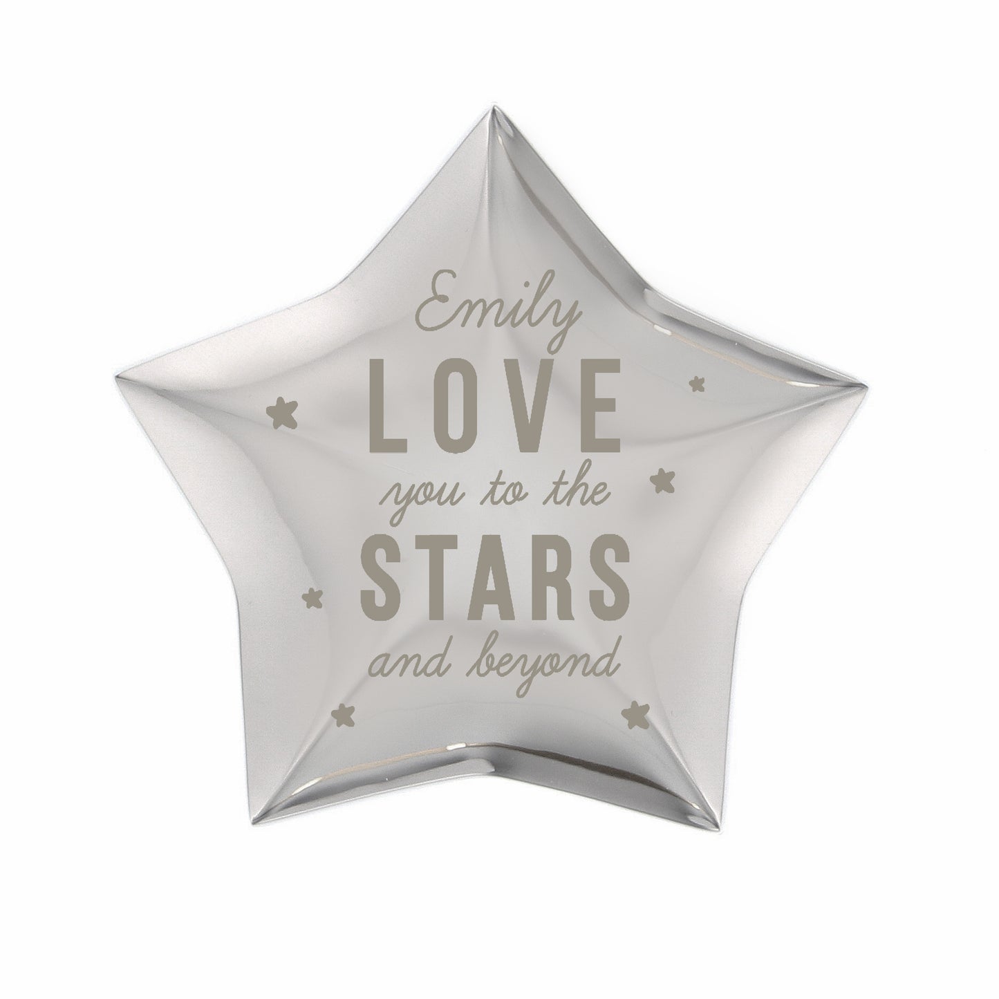 Personalised Love You To The Stars Star Trinket Box - MK&JD Gifts