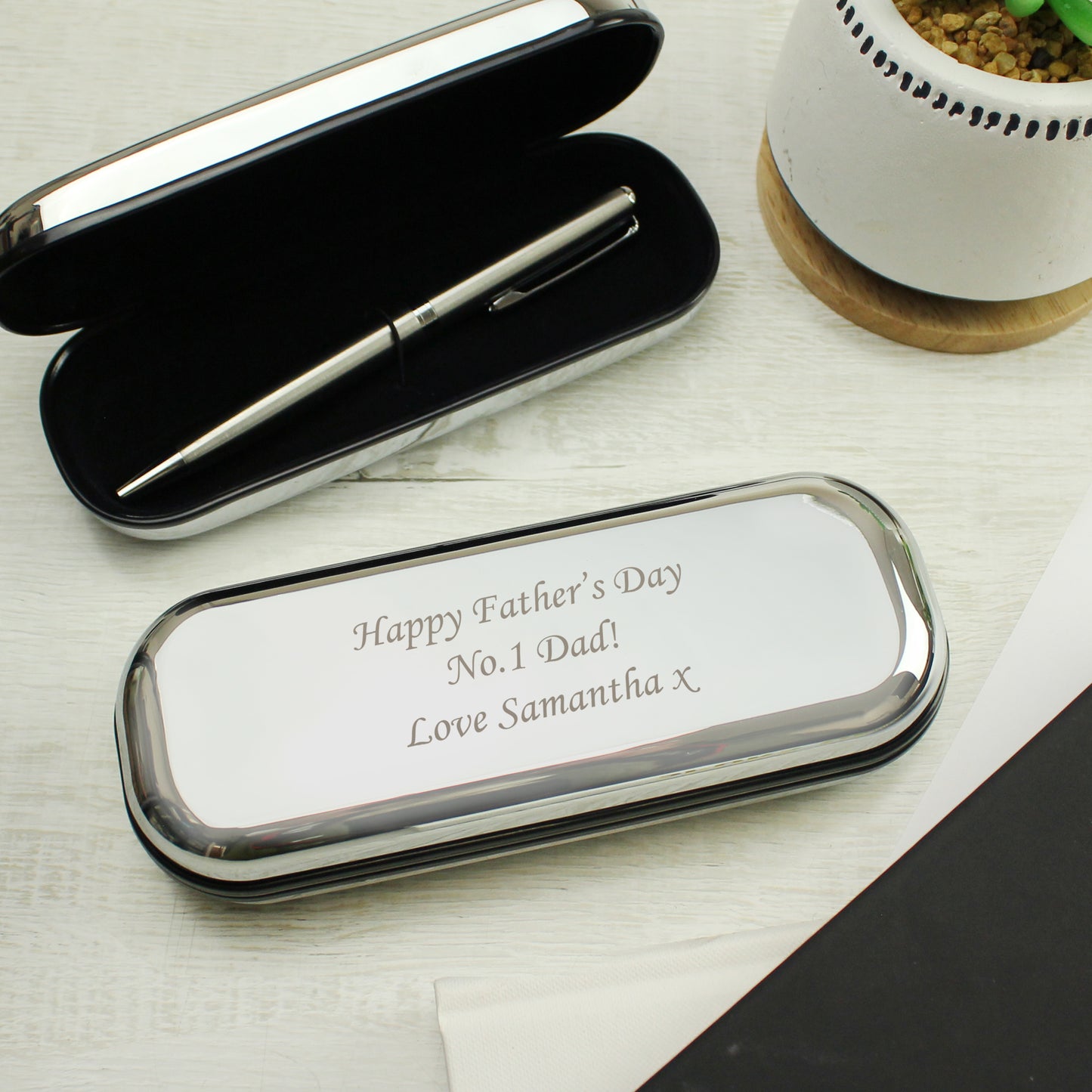 Personalised Pen and Box Set - MK&JD Gifts
