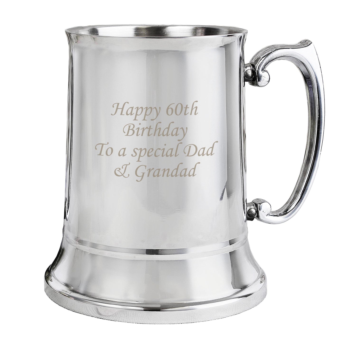 Personalised Stainless Steel Tankard - MK&JD Gifts