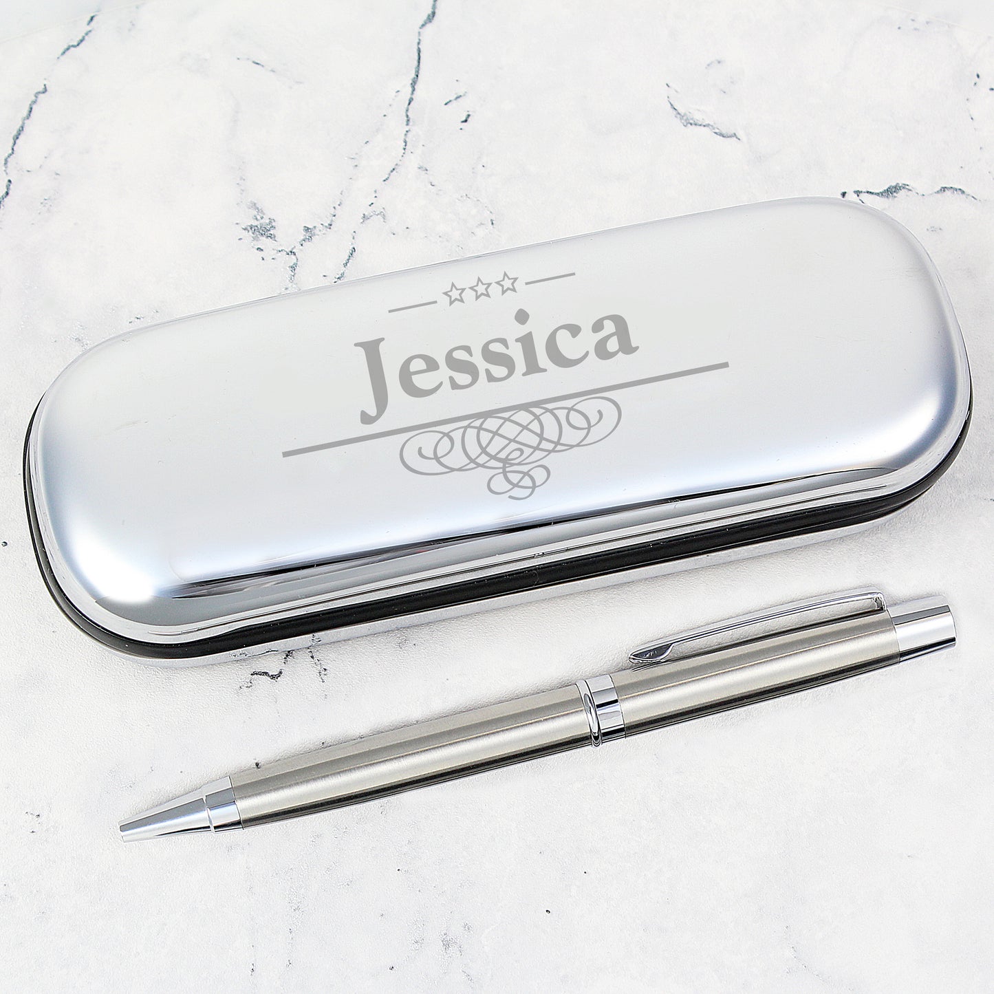 Personalised Decorative Pen and Box Set - MK&JD Gifts