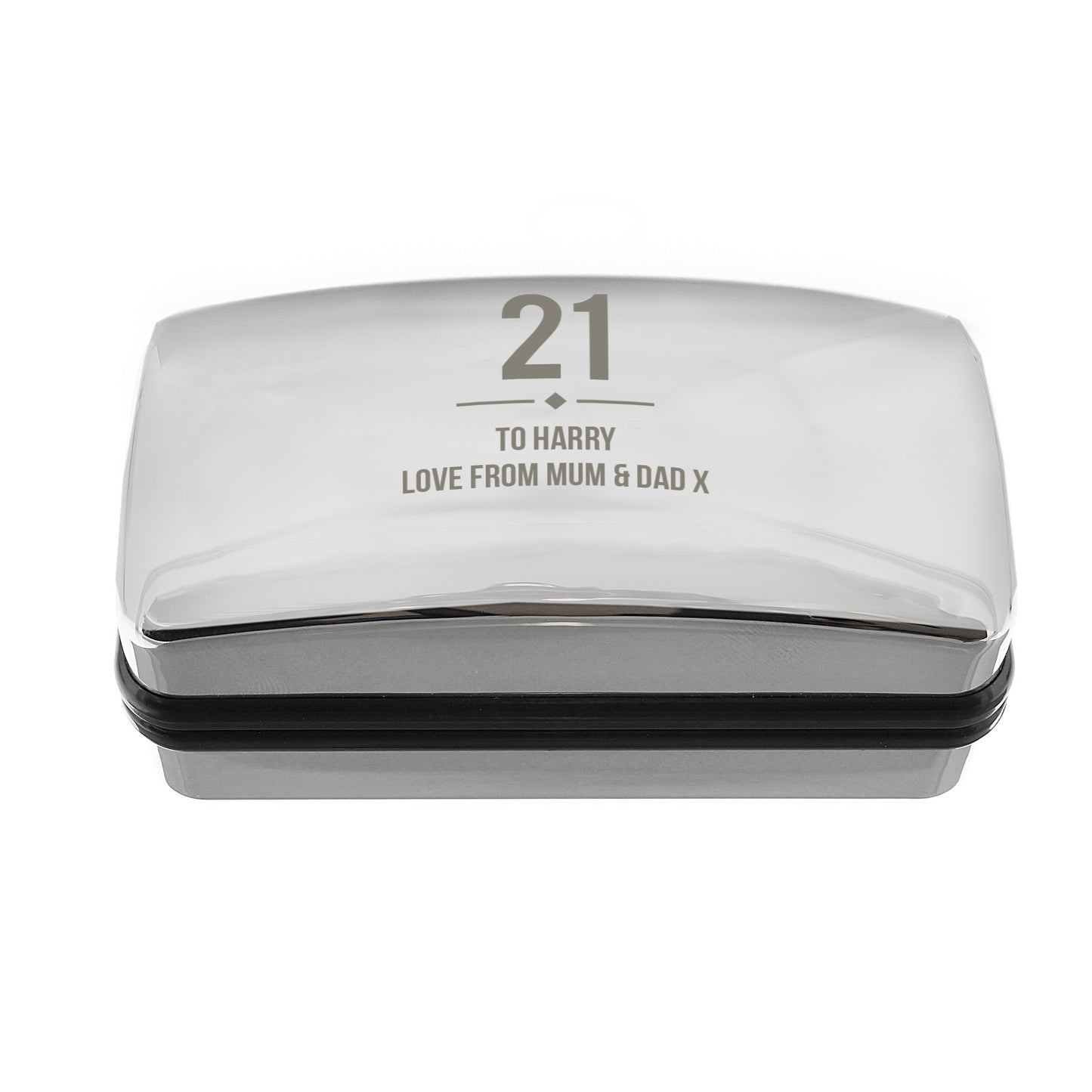 Personalised Birthday Big Age Cufflink Box - MK&JD Gifts