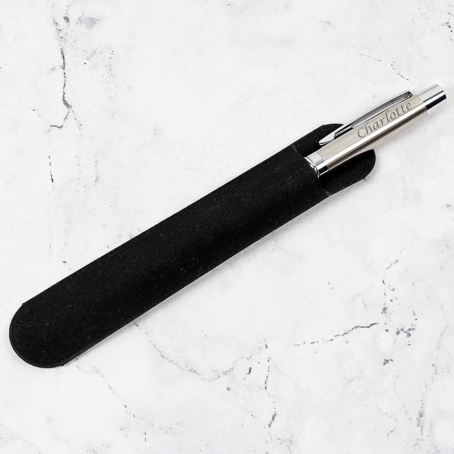 Personalised Scripted Pen and Pouch Set - MK&JD Gifts
