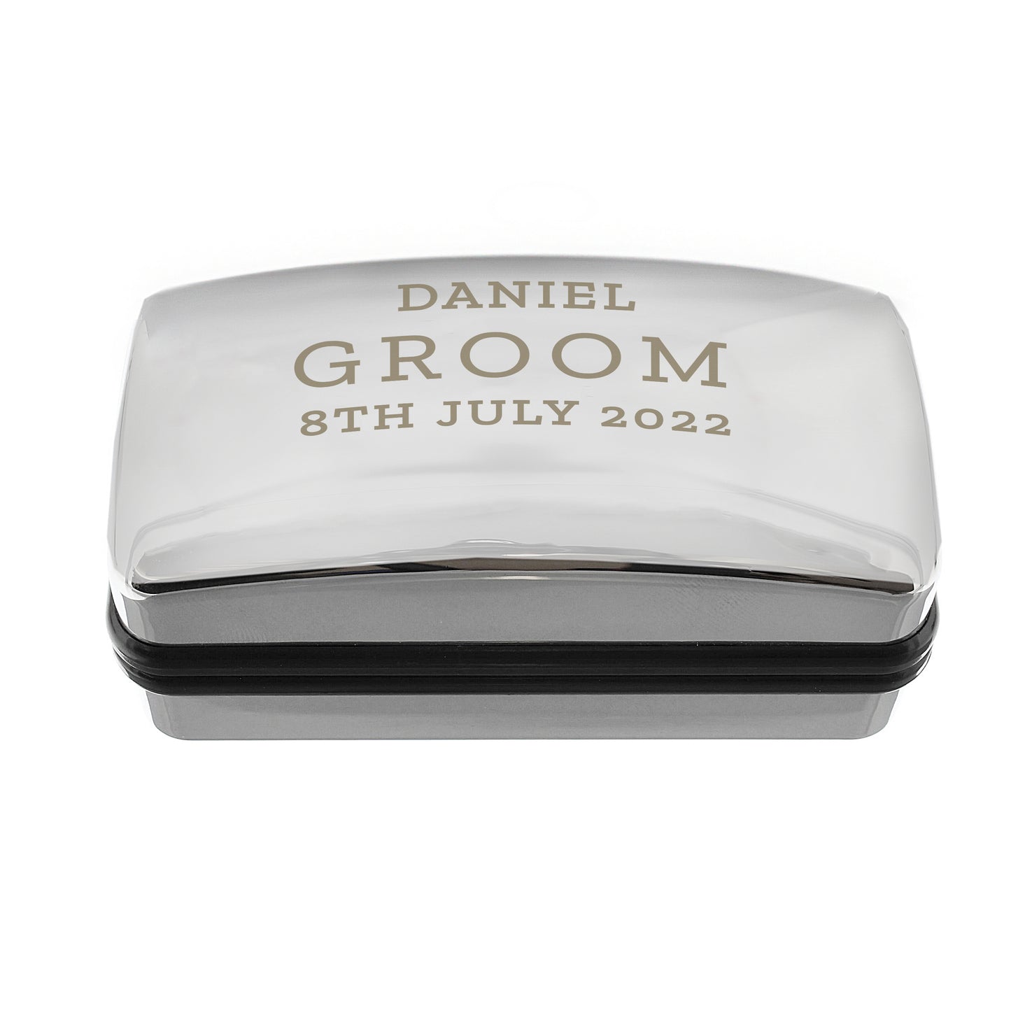Personalised Wedding Cufflink Box - MK&JD Gifts