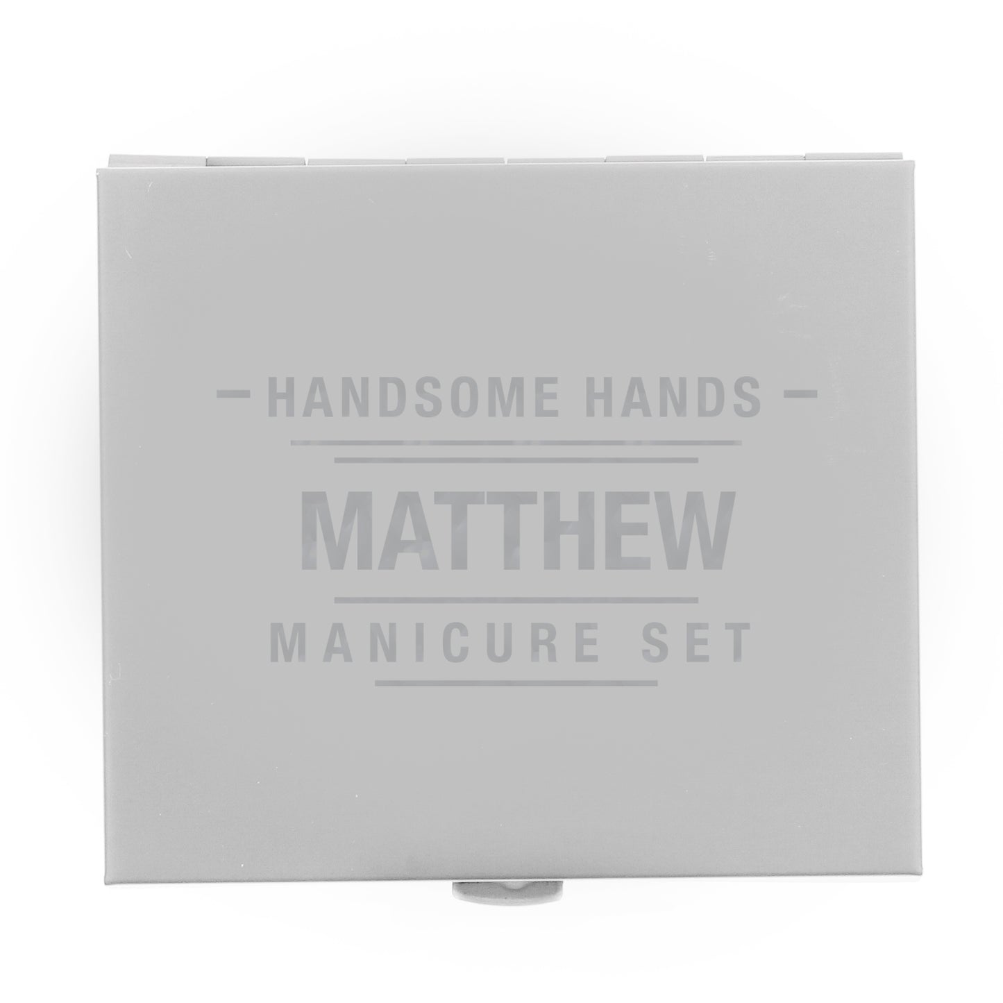 Personalised Handsome Hands Manicure Set - MK&JD Gifts