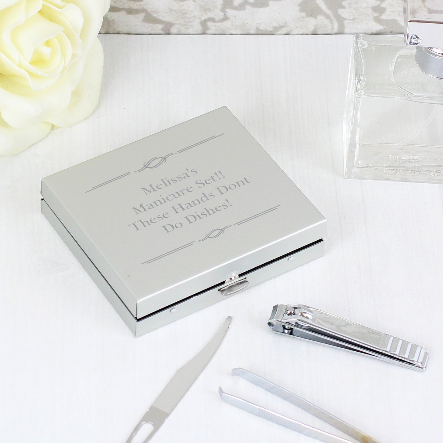 Personalised Any Message Manicure Set - MK&JD Gifts