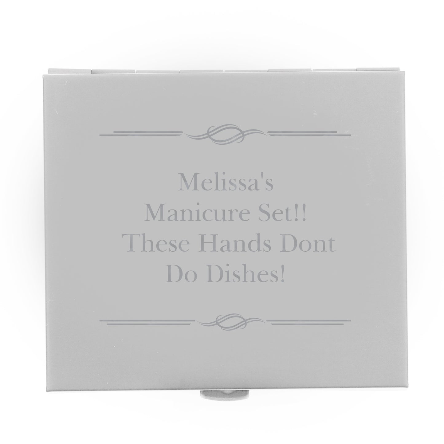 Personalised Any Message Manicure Set - MK&JD Gifts