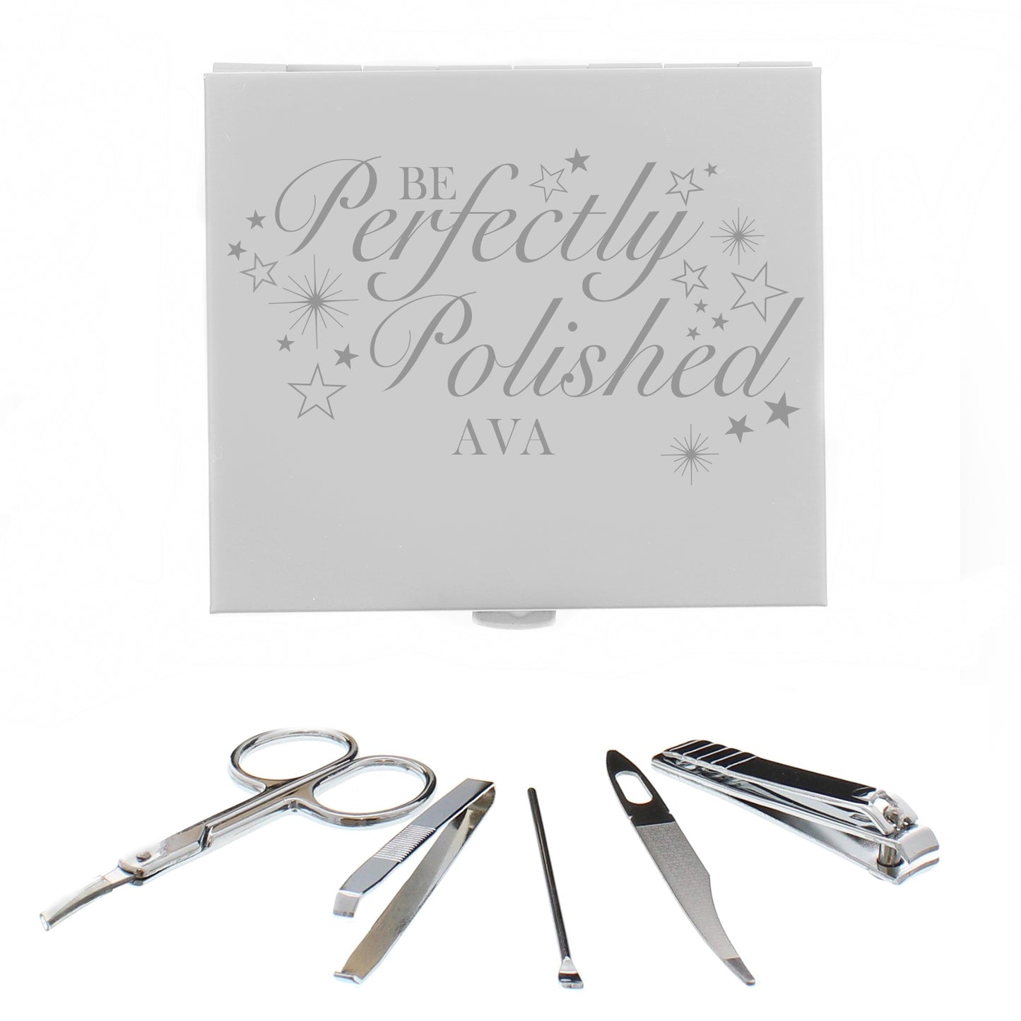 Personalised Perfectly Polished Manicure Set - MK&JD Gifts