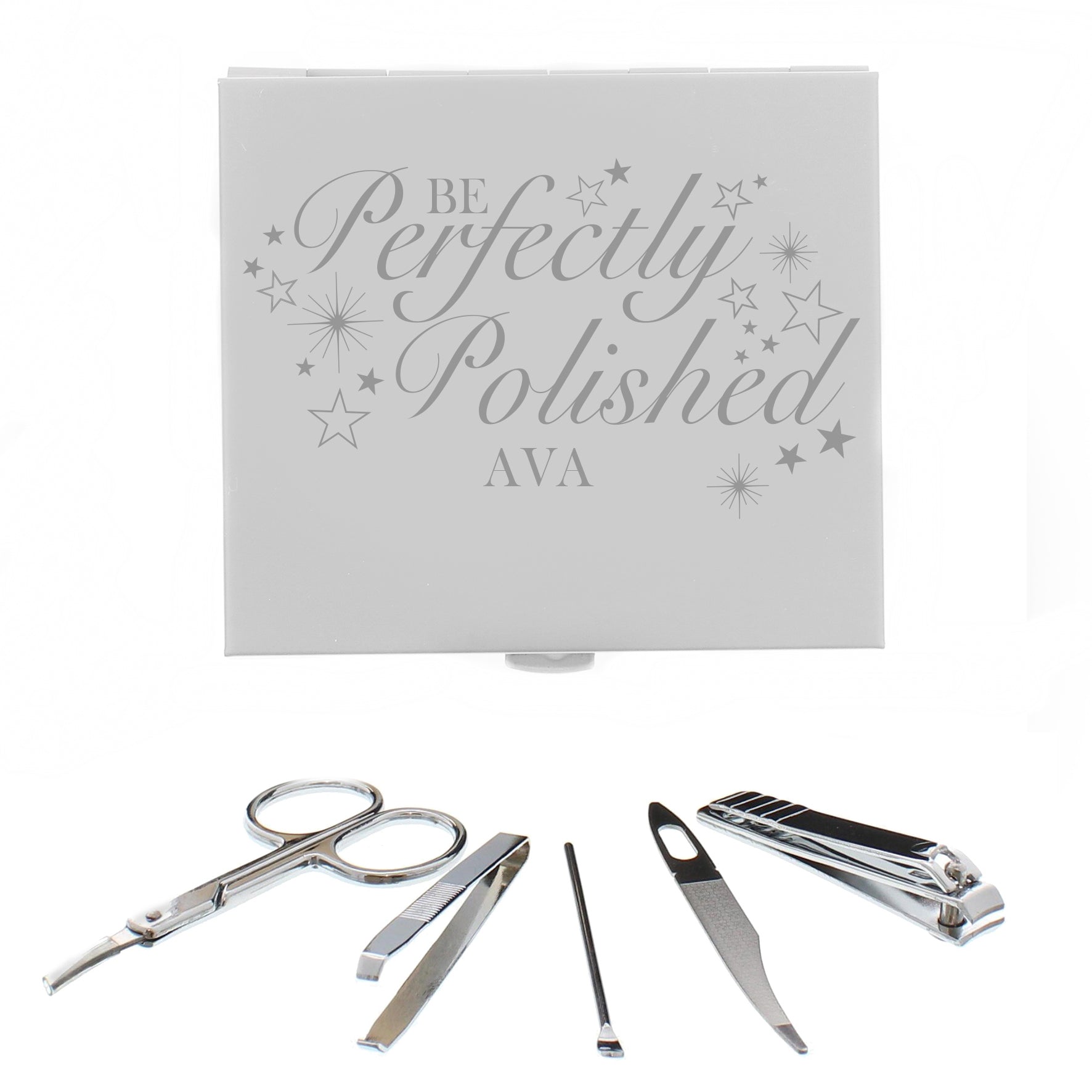 Personalised Perfectly Polished Manicure Set - MK&JD Gifts