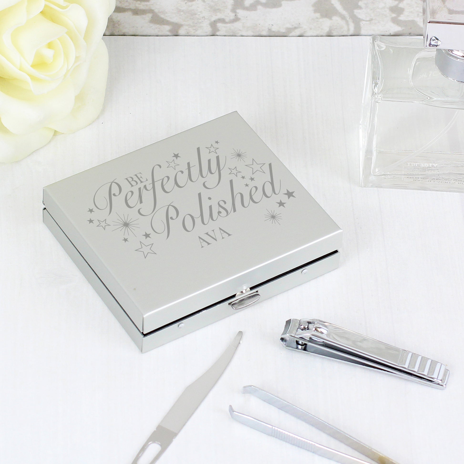 Personalised Perfectly Polished Manicure Set - MK&JD Gifts