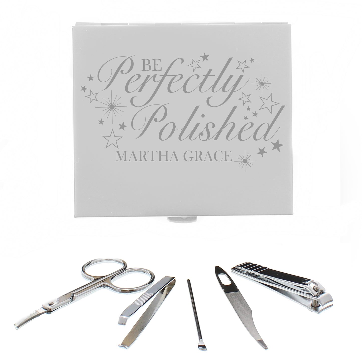 Personalised Perfectly Polished Manicure Set - MK&JD Gifts
