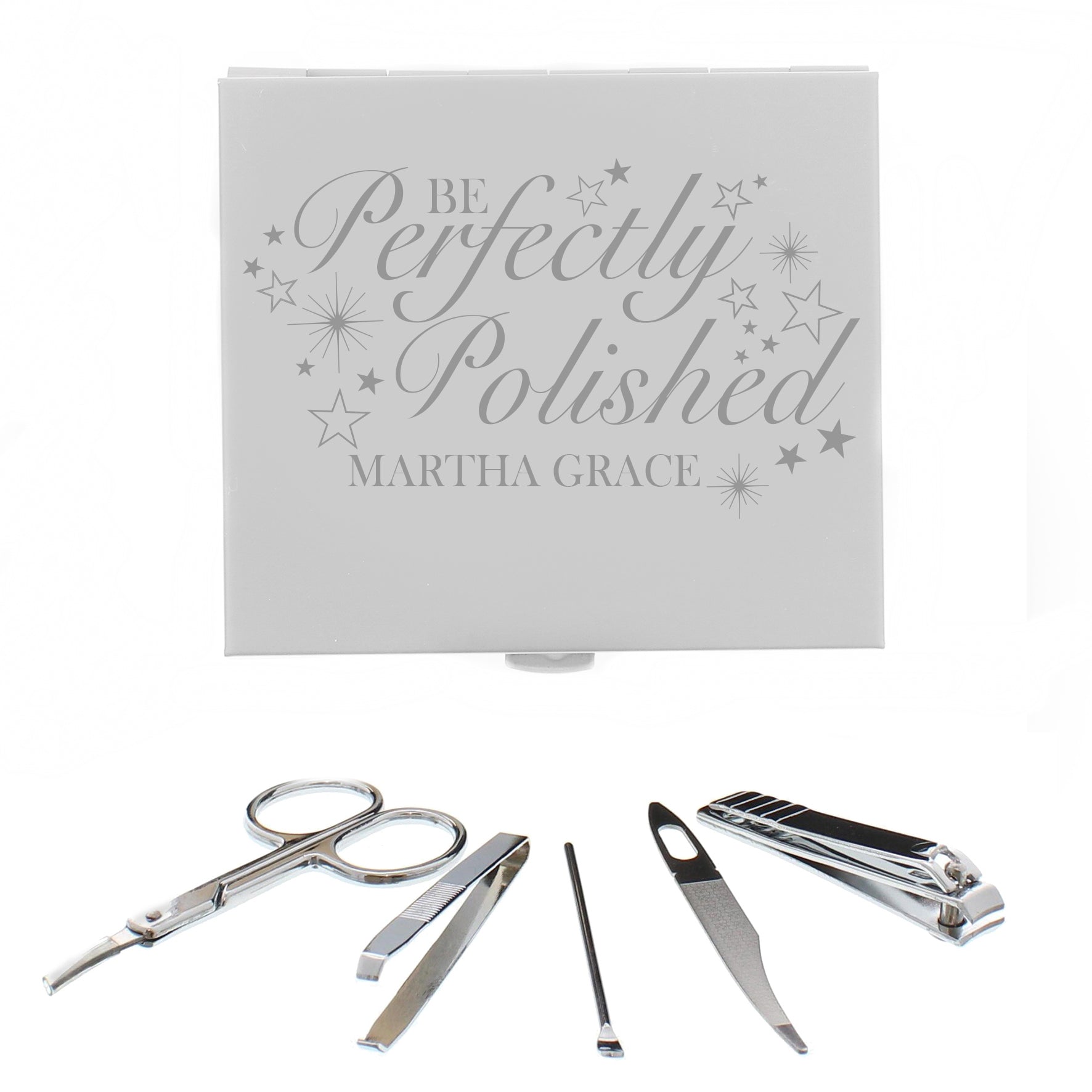 Personalised Perfectly Polished Manicure Set - MK&JD Gifts