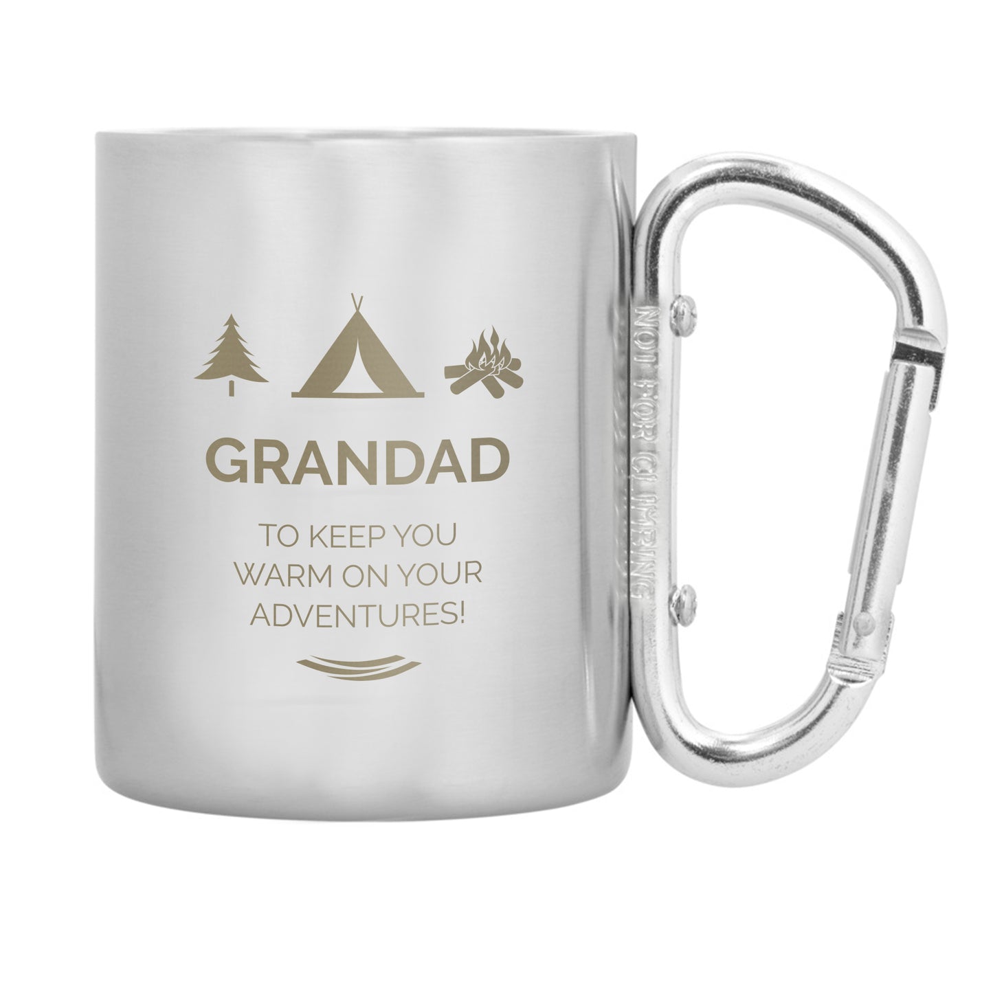 Personalised 'Wilderness Wanderer' Stainless Steel Mug - MK&JD Gifts