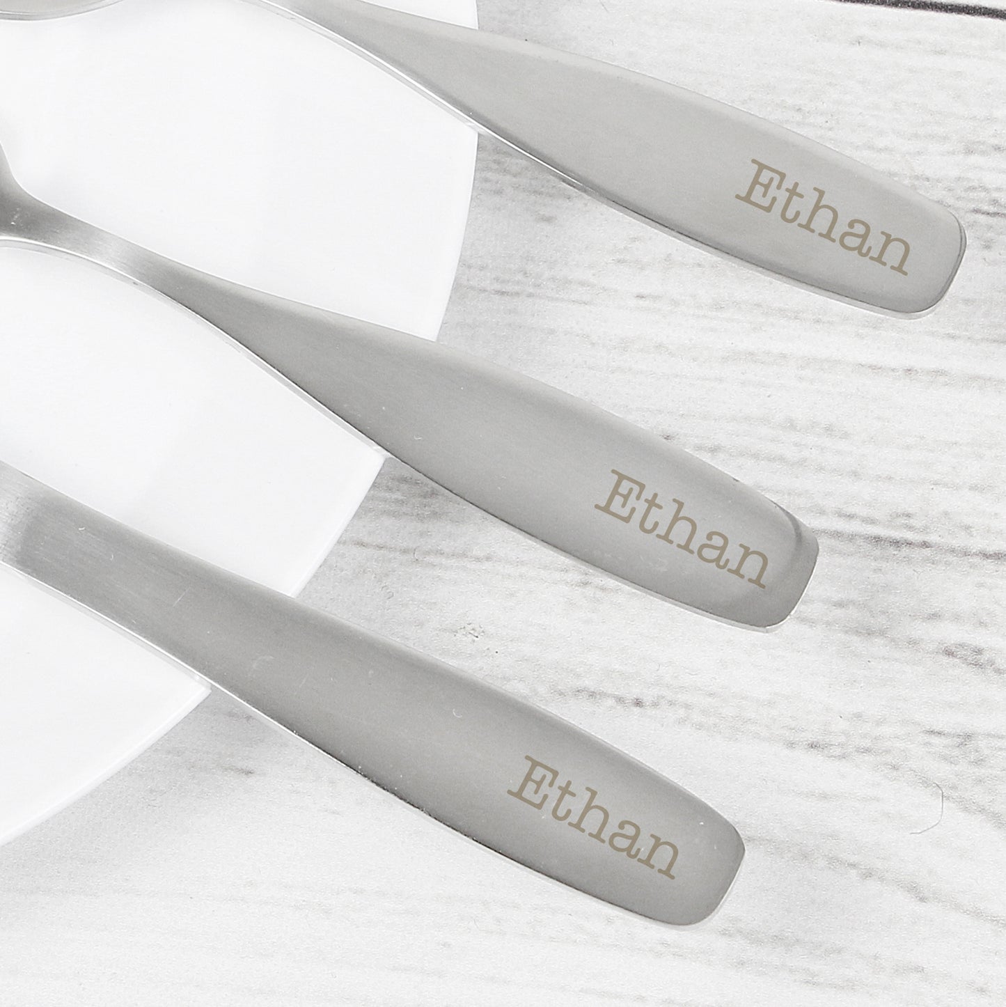Personalised 3 Piece Cutlery Set - MK&JD Gifts
