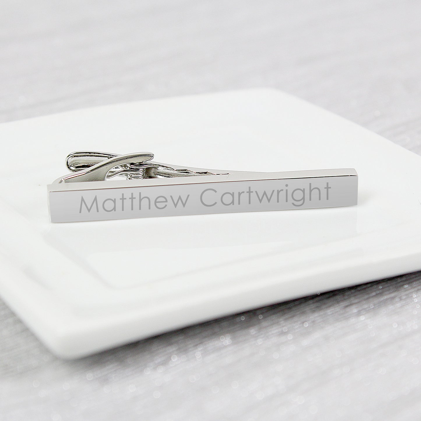 Personalised Tie Clip - MK&JD Gifts