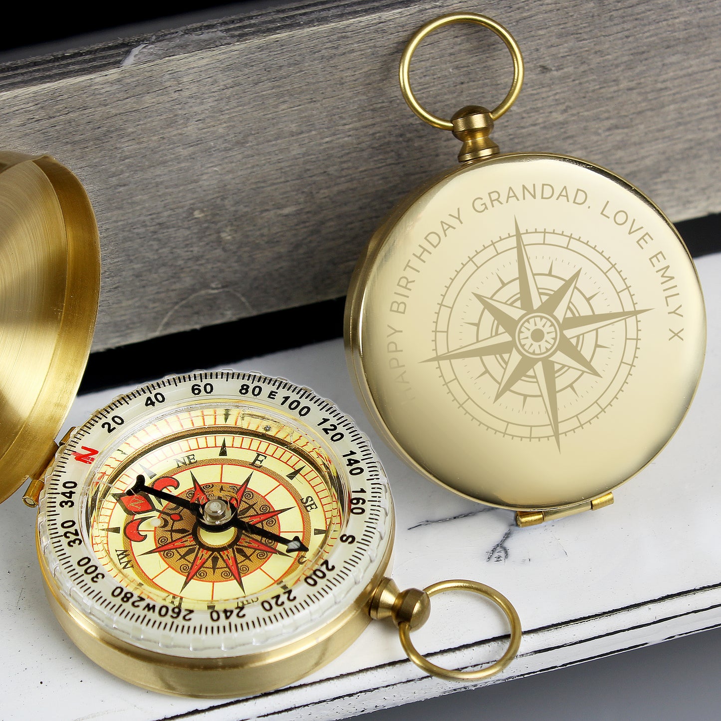 Personalised Keepsake Compass - MK&JD Gifts