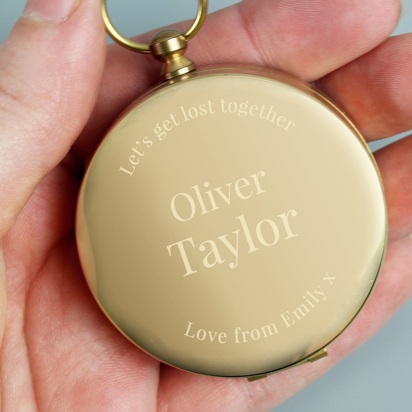 Personalised Wedding Compass - MK&JD Gifts