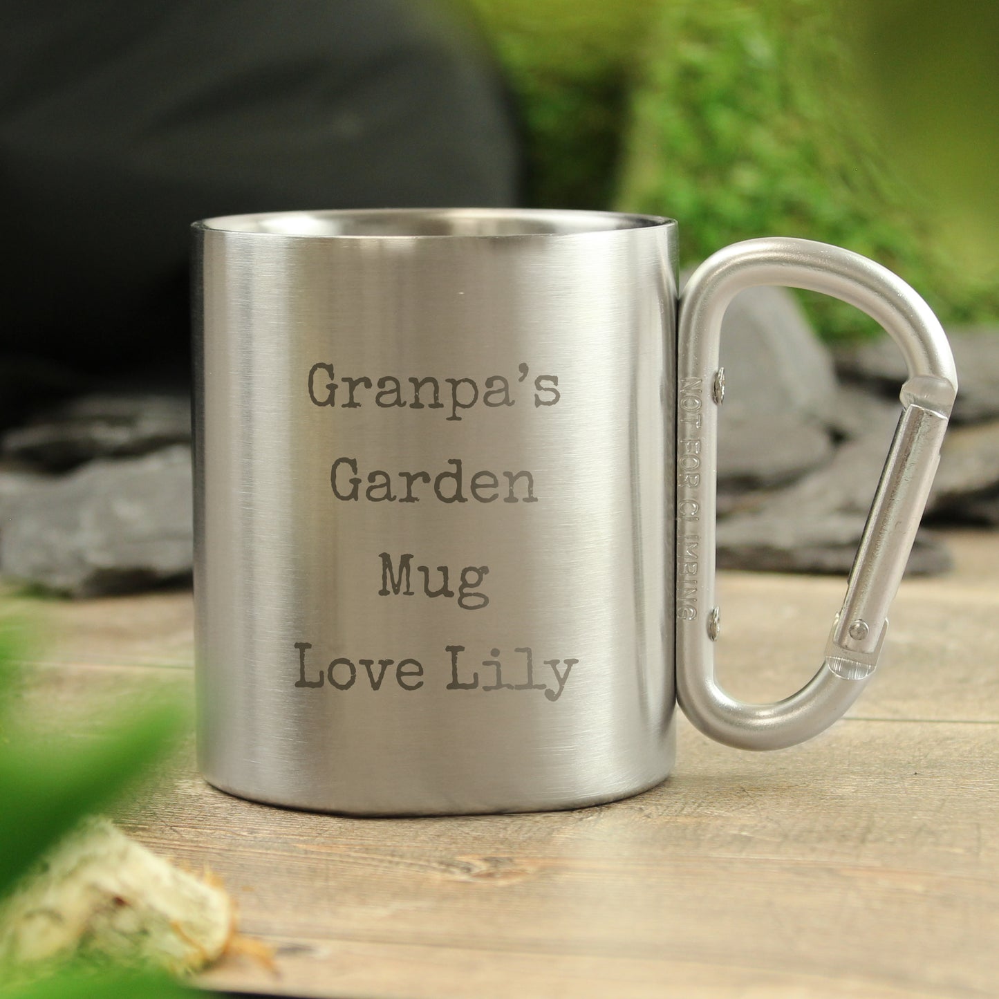 Personalised Free Text Metal Mug - MK&JD Gifts