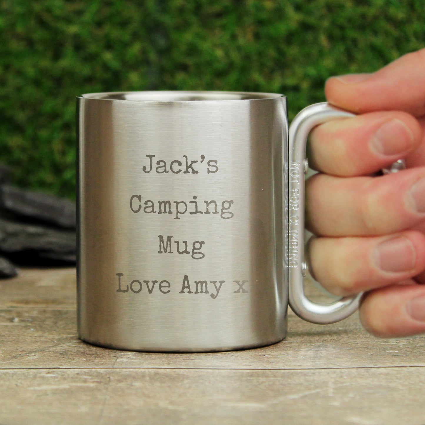 Personalised Free Text Metal Mug - MK&JD Gifts