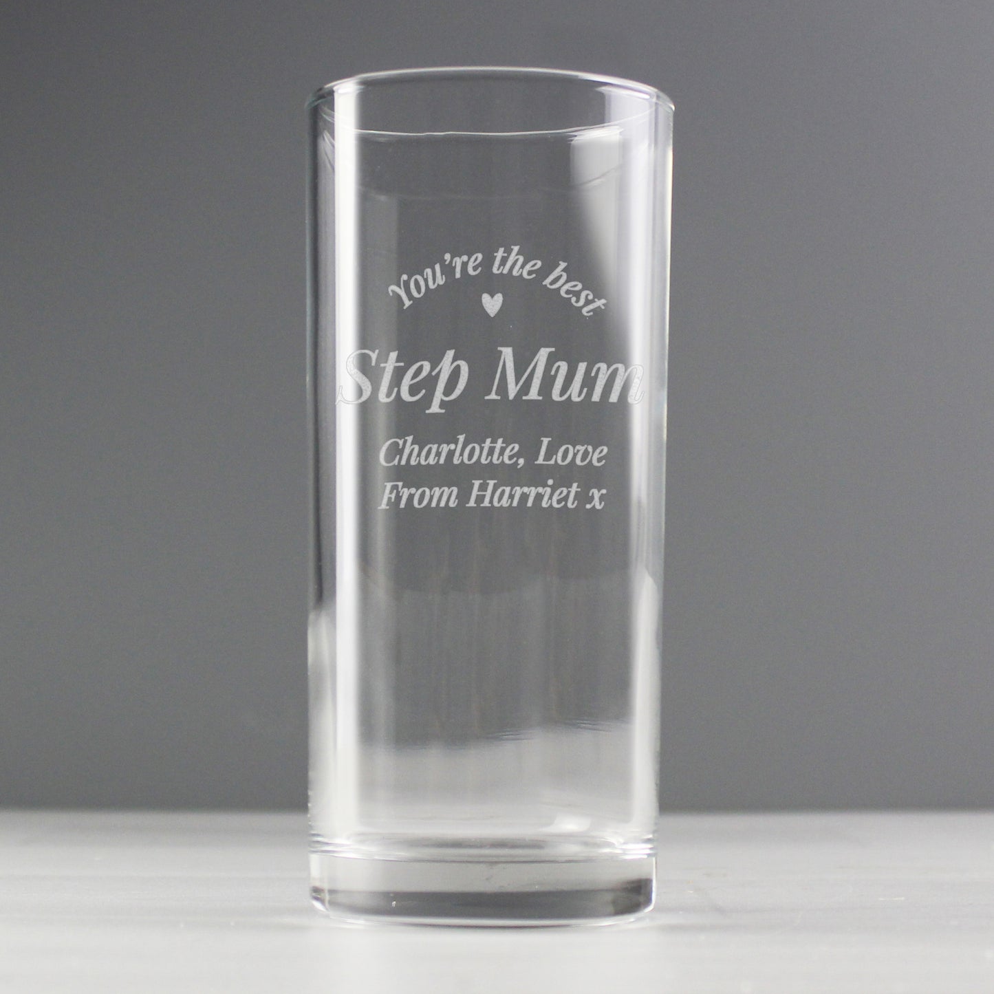 Personalised You Are The Best Hi Ball Glass - MK&JD Gifts