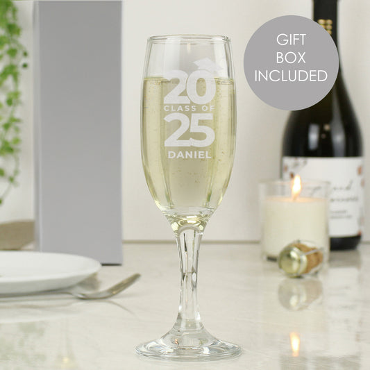 Personalised Class of Graduation Flute - MK&JD Gifts