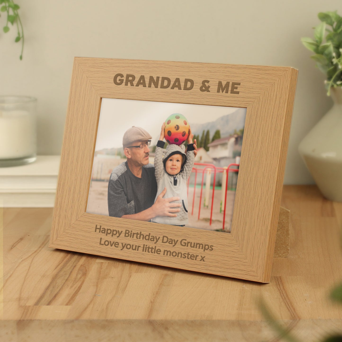 Personalised 5x7 Grandad & Me Photo Frame - MK&JD Gifts