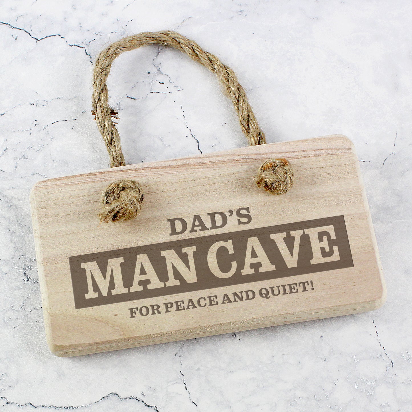 Personalised Man Cave Wooden Sign - MK&JD Gifts