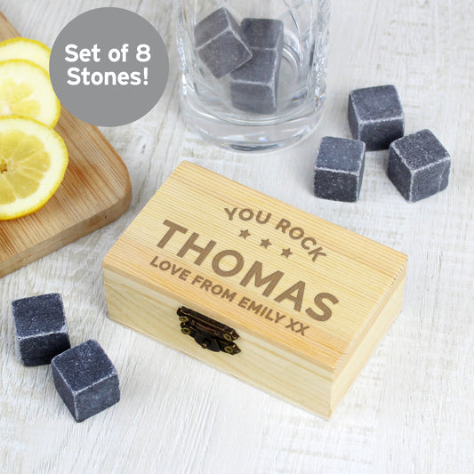 Personalised Stars Free Text Cooling Stones - MK&JD Gifts
