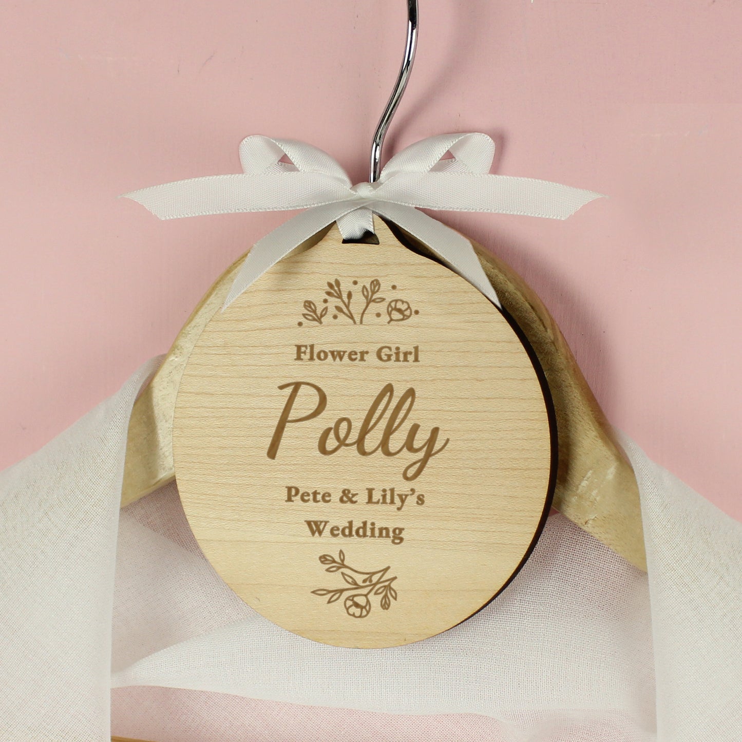 Personalised Wedding Party Wooden Tag - MK&JD Gifts