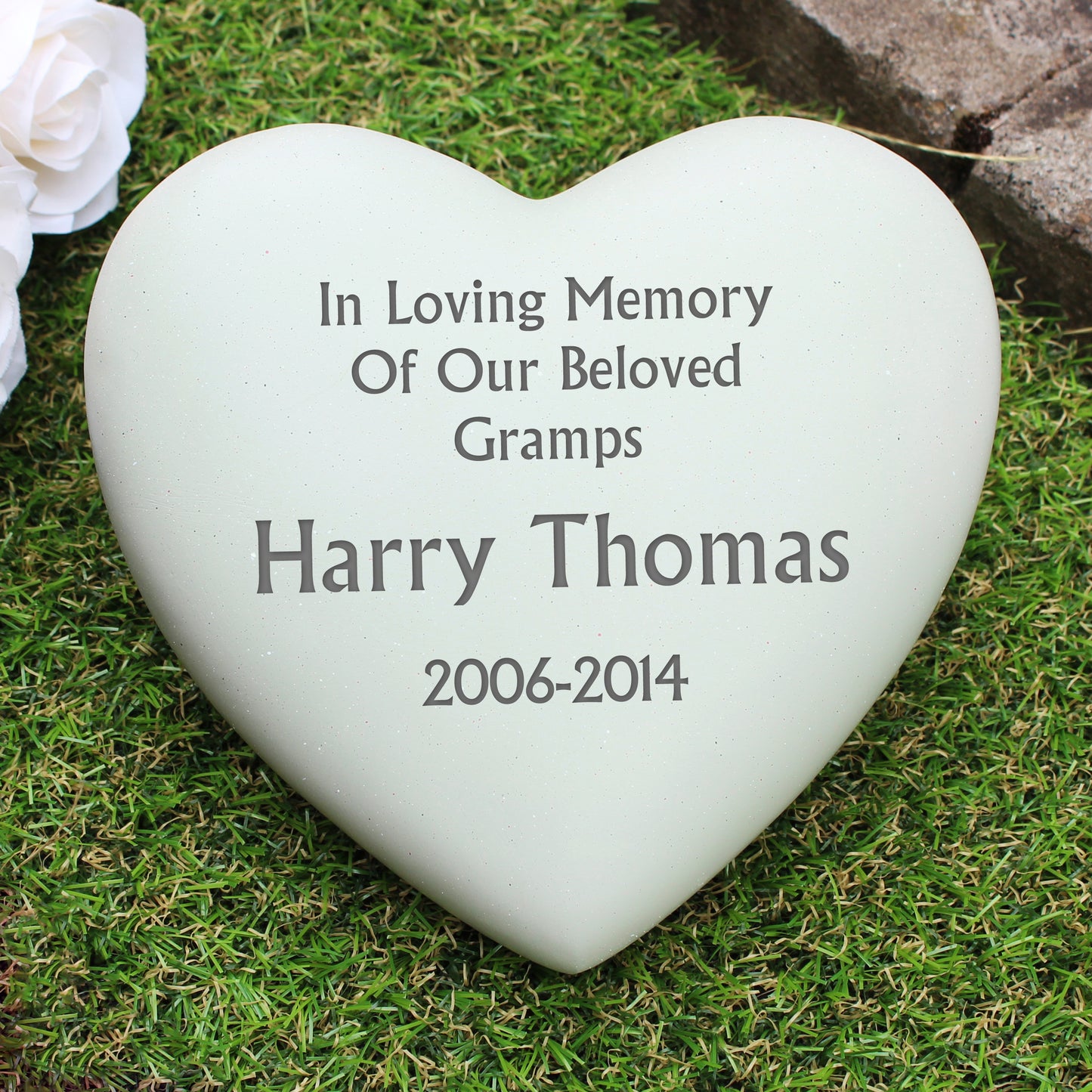 Personalised Heart Memorial - MK&JD Gifts