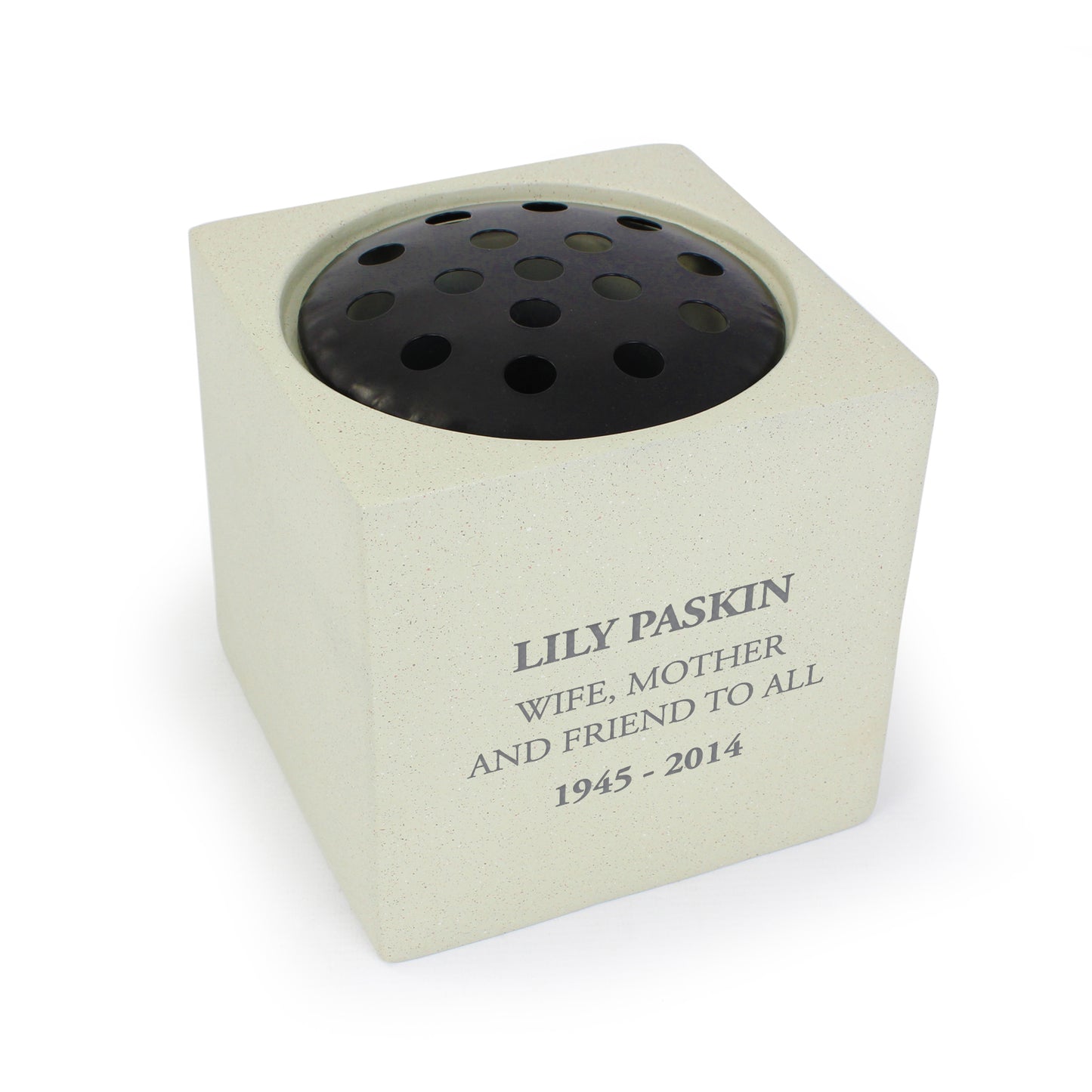 Personalised Memorial Vase - MK&JD Gifts