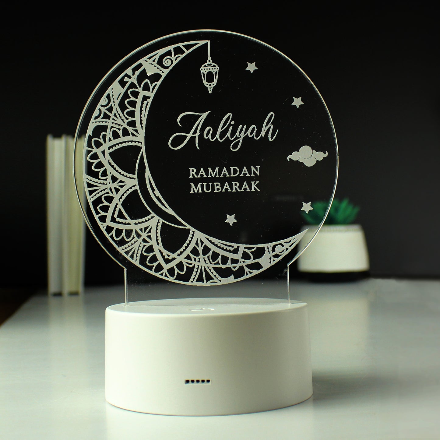 Personalised Eid and Ramadan LED Light - MK&JD Gifts