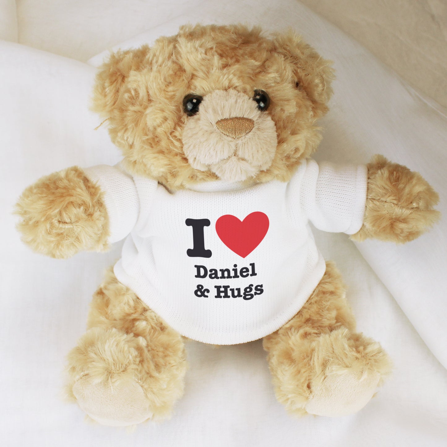 Personalised I Love... Teddy Bear - MK&JD Gifts