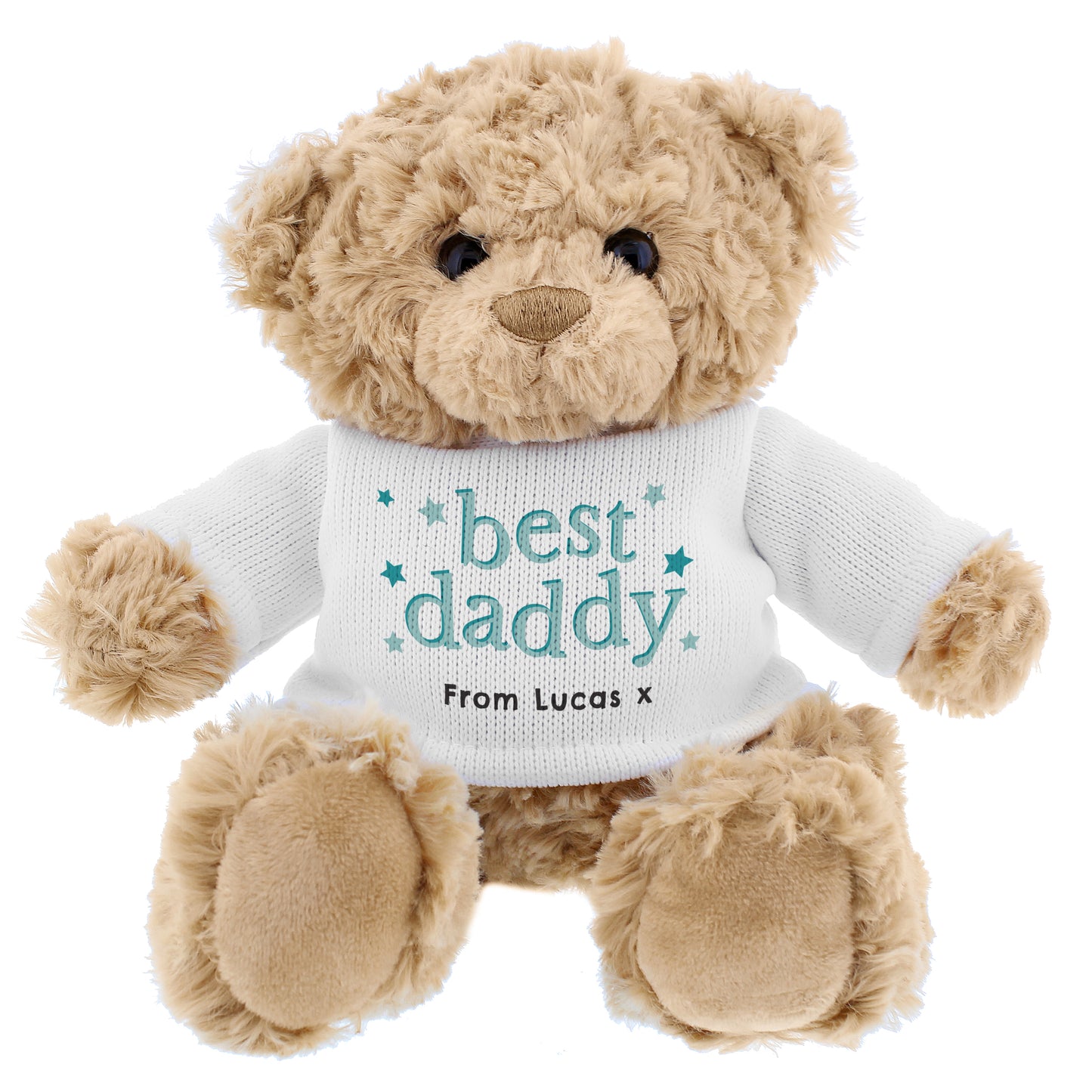 Personalised Best Daddy Teddy Bear - MK&JD Gifts