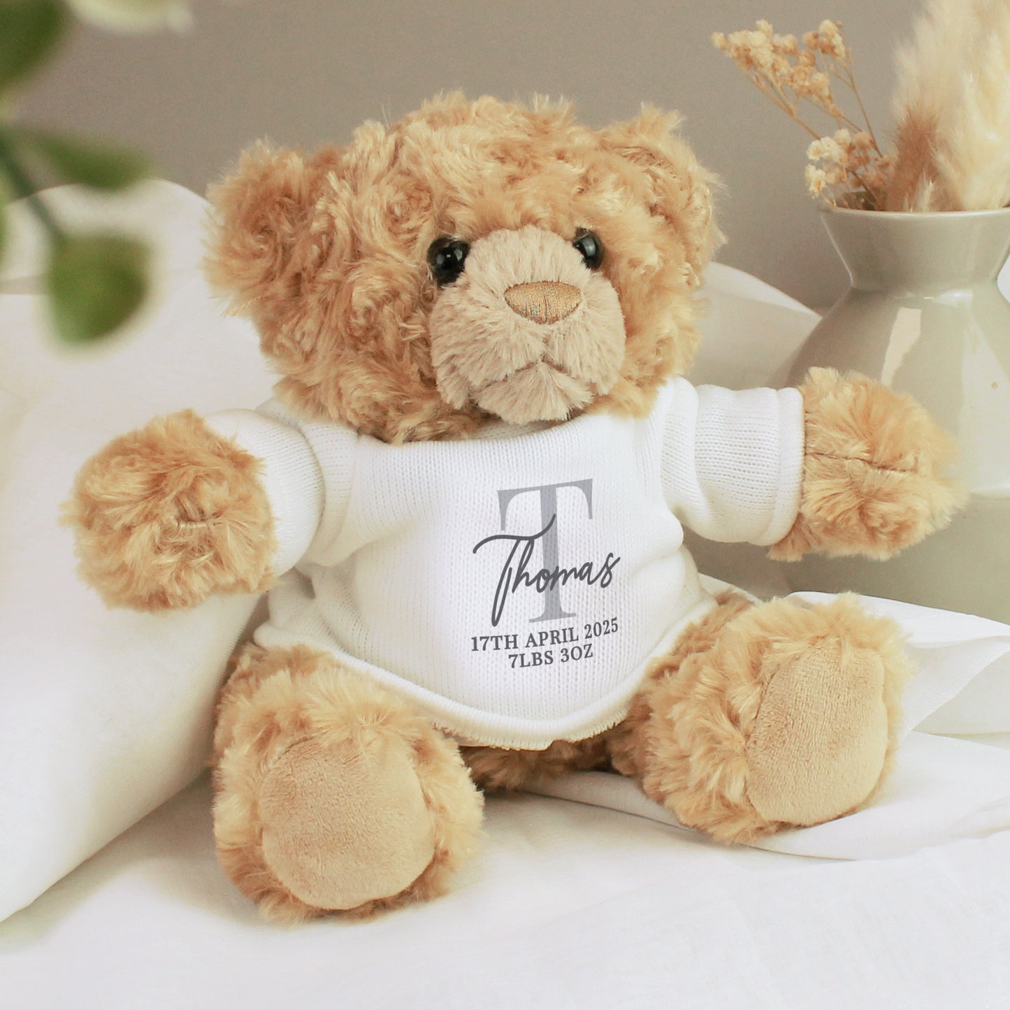 Personalised Initial Teddy Bear - MK&JD Gifts