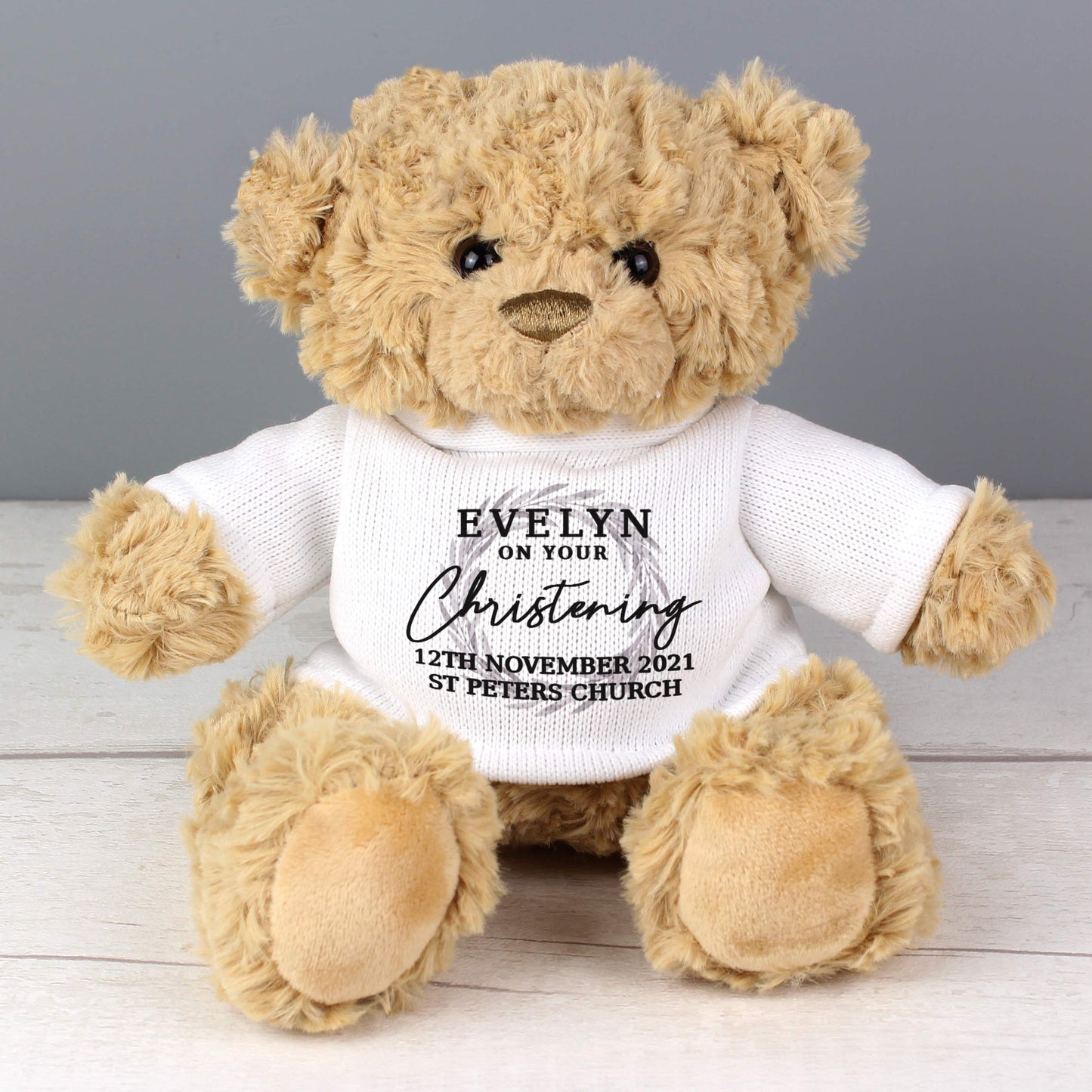 Personalised 'Truly Blessed' Teddy Bear - MK&JD Gifts