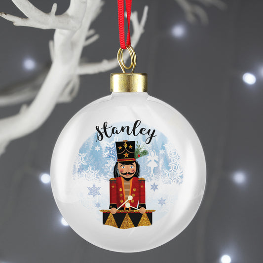 Personalised Nutcracker Bauble - MK&JD Gifts