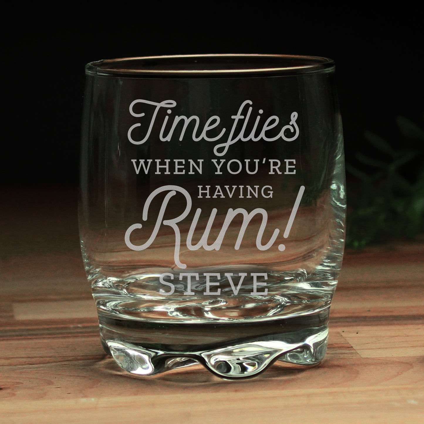 Personalised Time Flies When You're Having Rum Tumbler - MK&JD Gifts