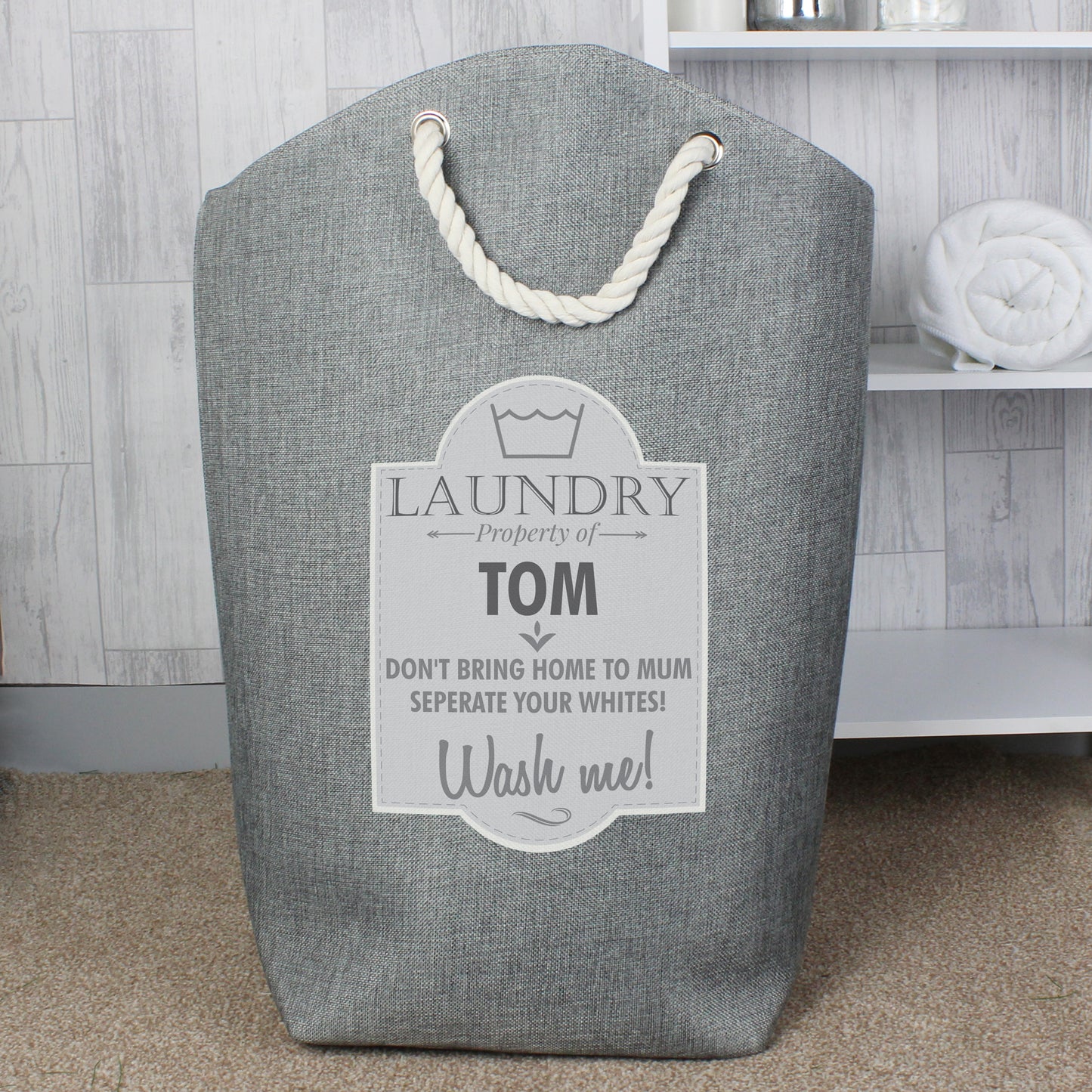 Personalised Laundry Bag - MK&JD Gifts