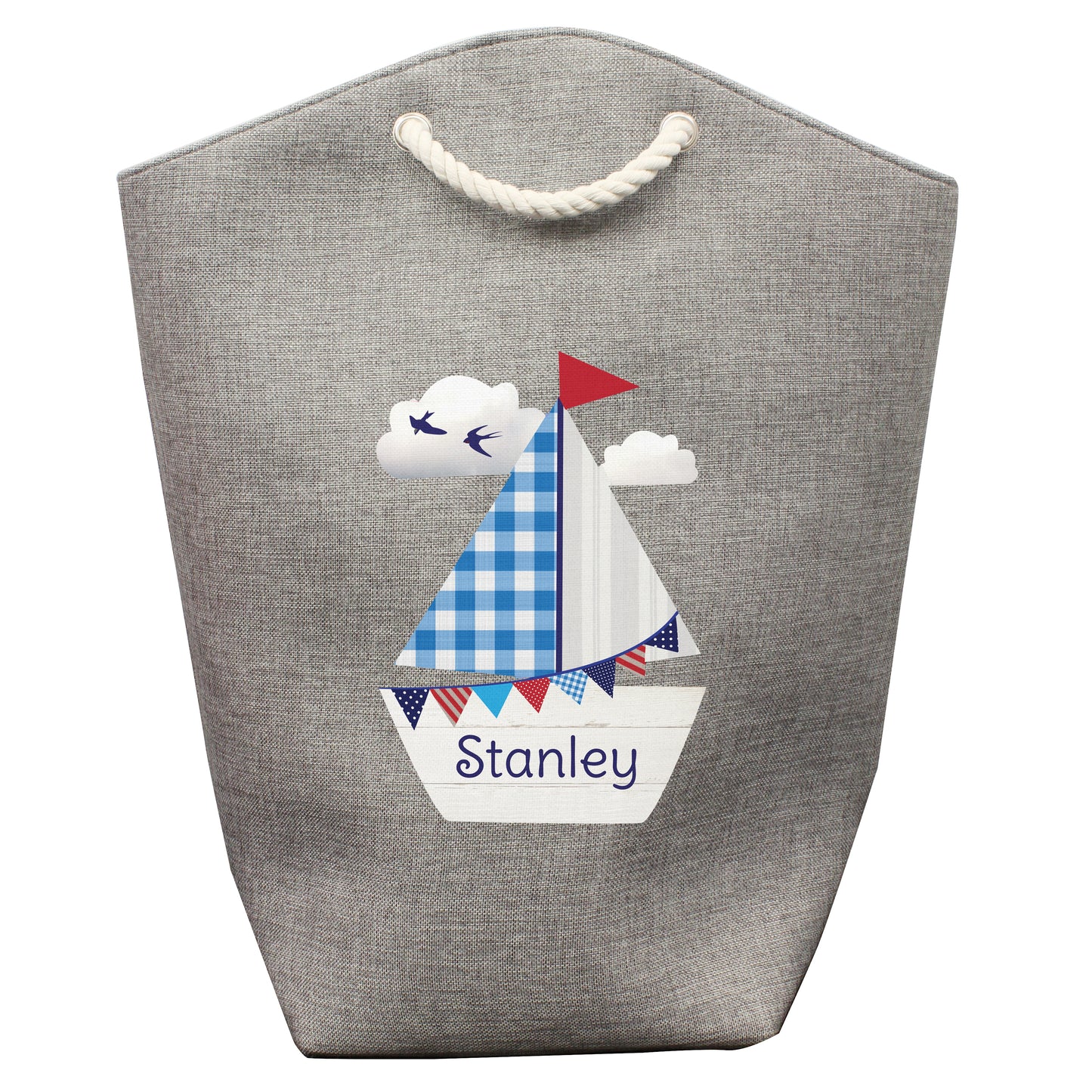 Personalised Sailboat Storage Bag - MK&JD Gifts