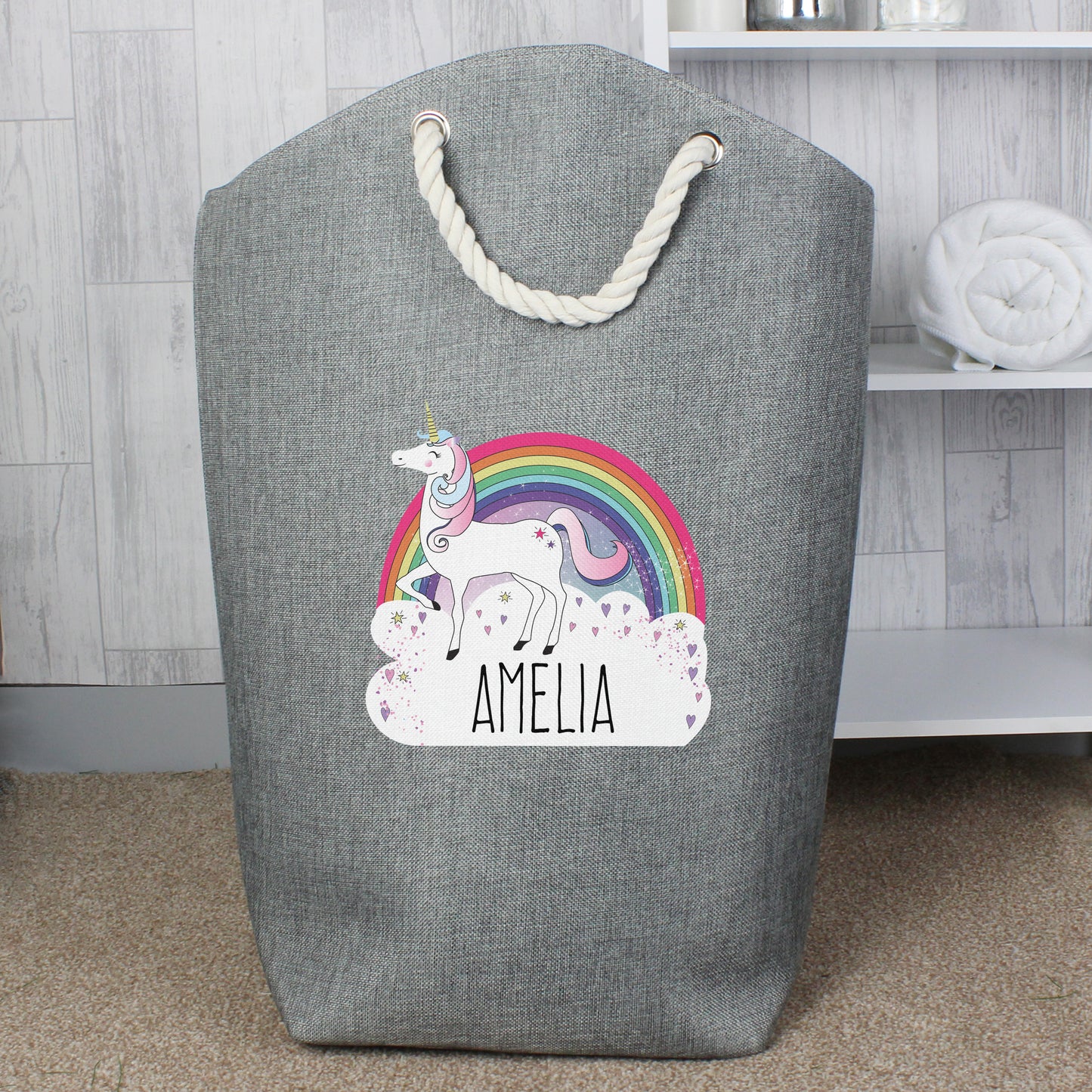 Personalised Unicorn Storage Bag - MK&JD Gifts