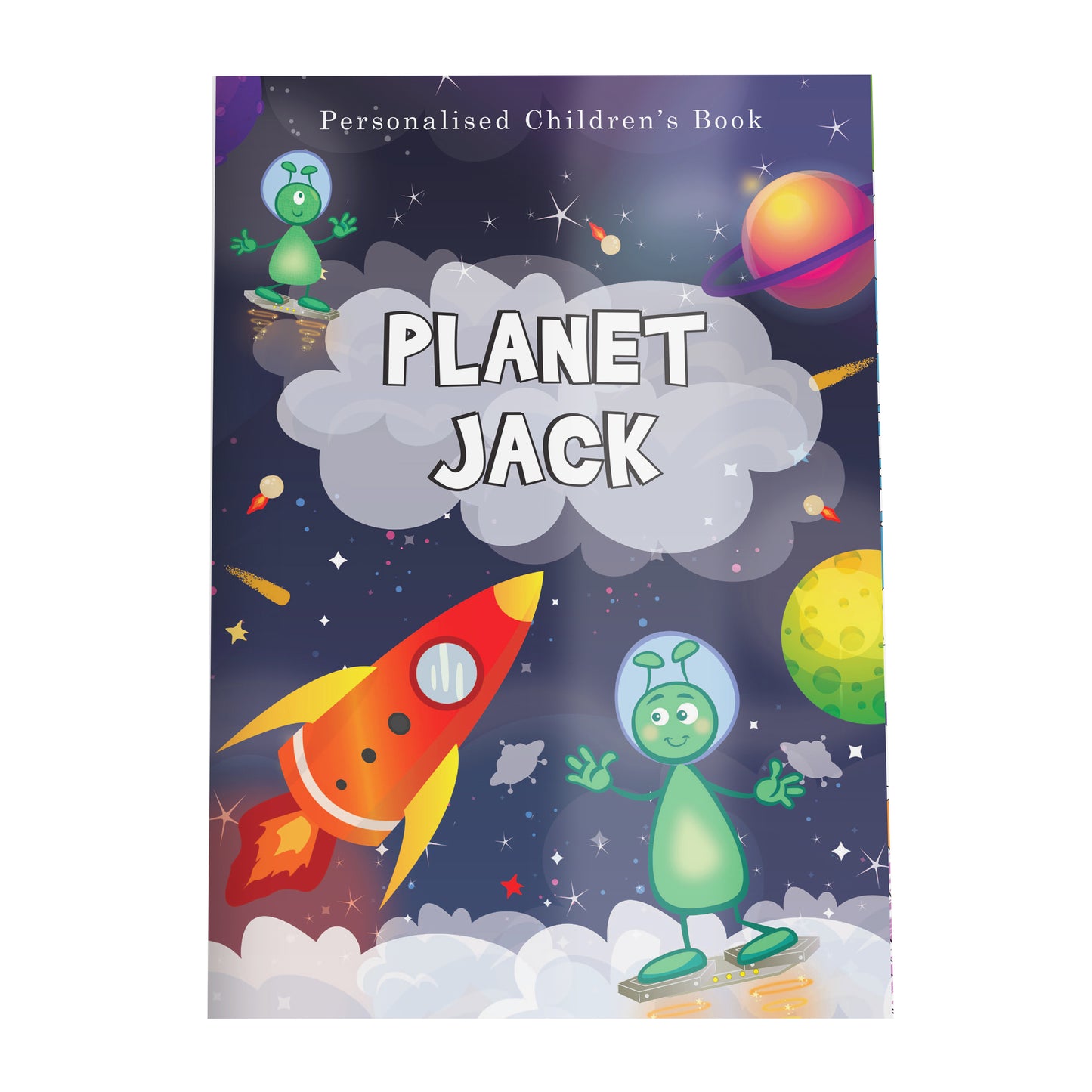 Personalised Space Story Book - MK&JD Gifts