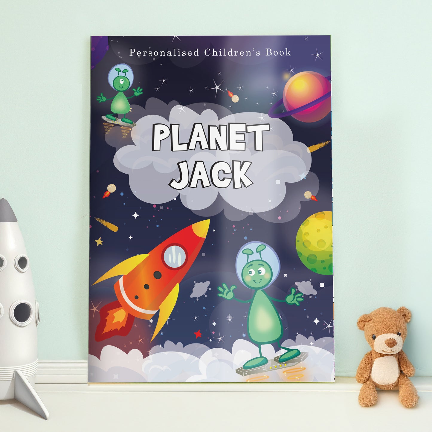 Personalised Space Story Book - MK&JD Gifts