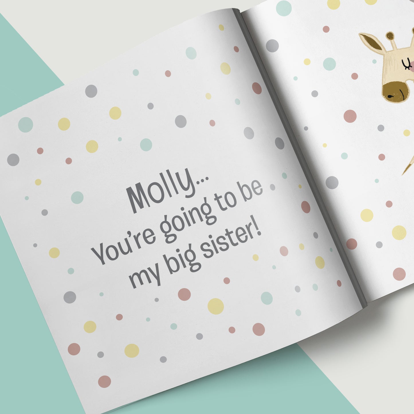 Personalised Big Sister Story Book - MK&JD Gifts