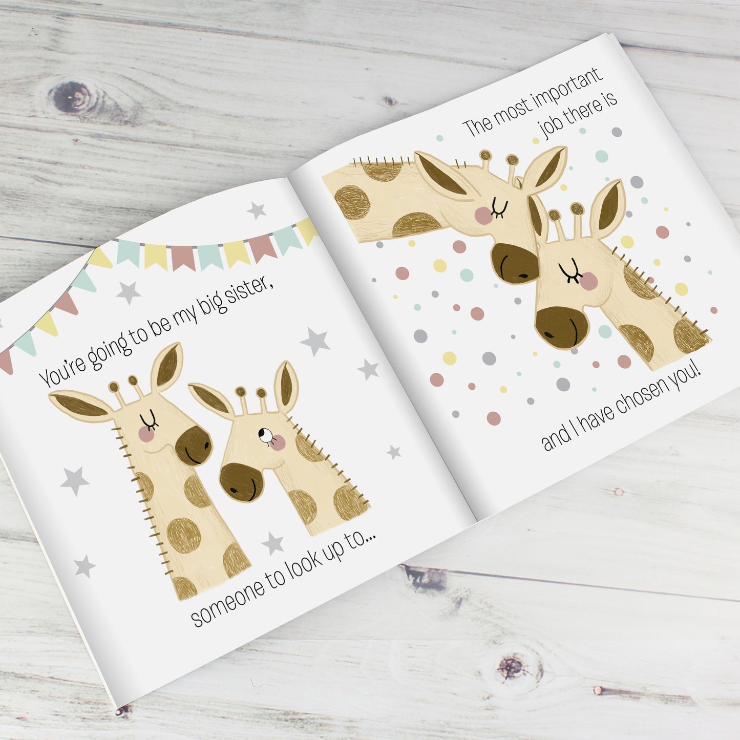 Personalised Big Sister Story Book - MK&JD Gifts