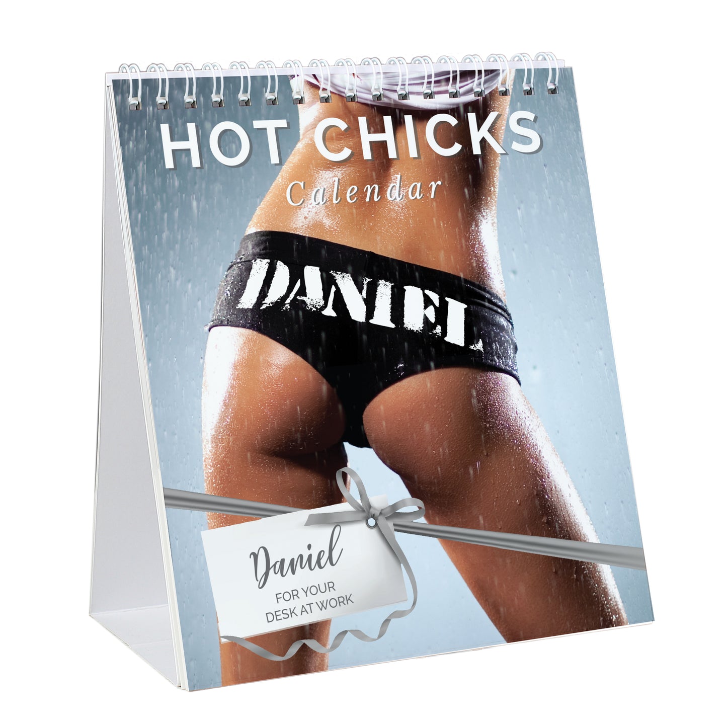 Personalised Hot Chicks Desk Calendar - MK&JD Gifts