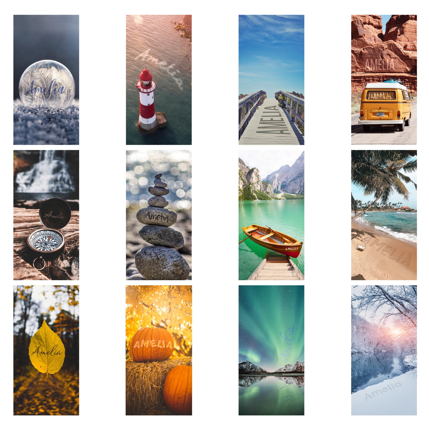 Personalised Outdoors Desk Calendar - MK&JD Gifts